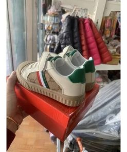 Classic Kids Stripe Casual Sneakers